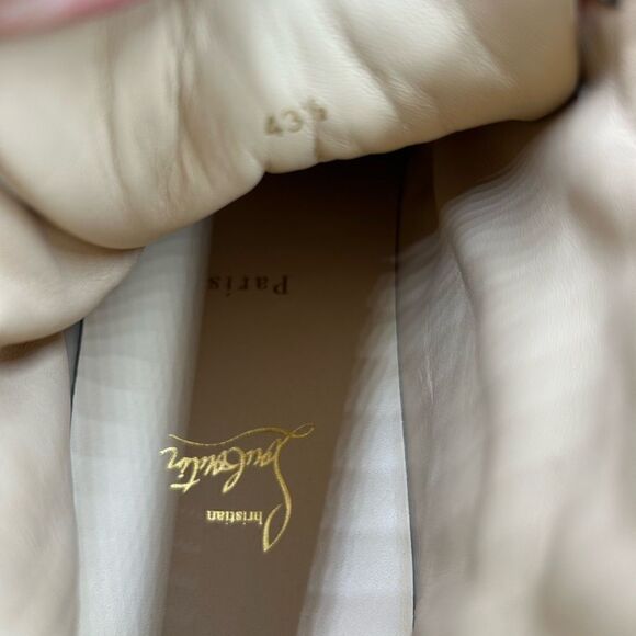 Men’s Christian Louboutin fun Lou spikes high tops size 43.5 made in Italy - Picture 9 of 11